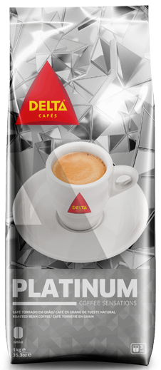 Delta Platinum ganze Bohne 1000gr Kaffee